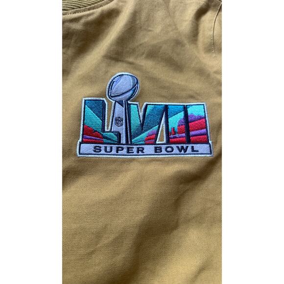 Starter Super Bowl LVII Jacket NWT – Michael Strahan NFL – Size M - Picture 7 of 13